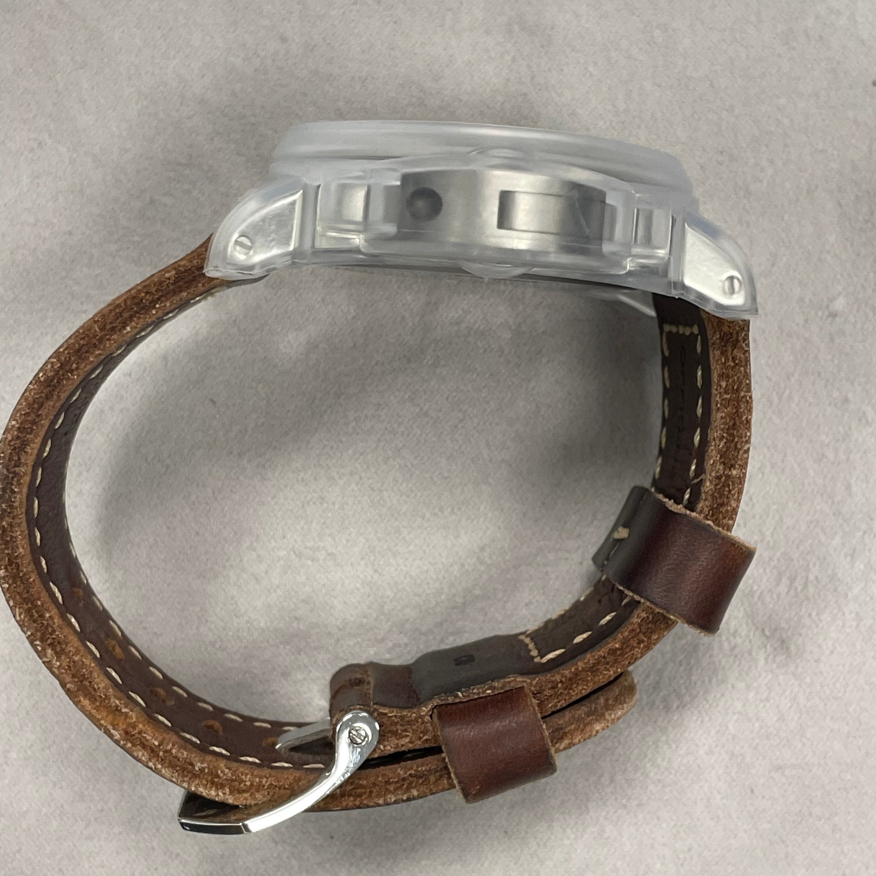 Panerai Luminor 44mm Green Dial Watch Ref# PAM00911 - Happy Jewelers Fine Jewelry Lifetime Warranty