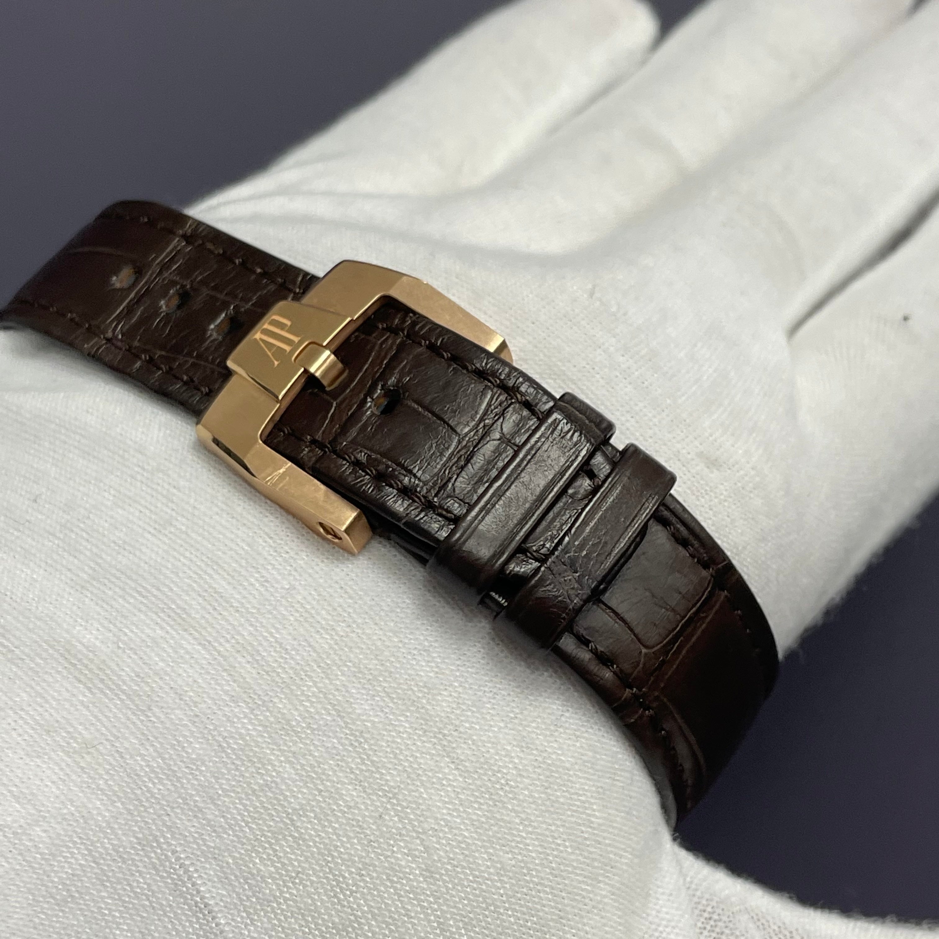 Audemars Piguet Code 11.59 41mm White Dial Watch Ref# 15210OR.OO.A099CR.01 - Happy Jewelers Fine Jewelry Lifetime Warranty