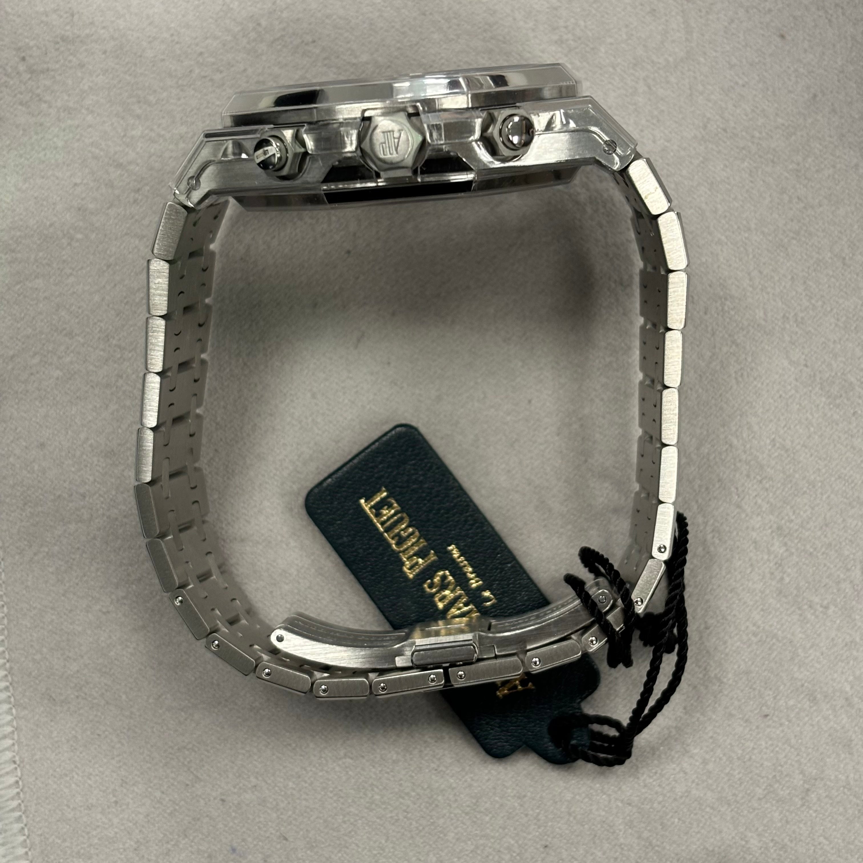 Audemars Piguet Royal Oak 41mm Blue Dial Watch Ref# 26240ST.OO.1320ST.01 - Happy Jewelers Fine Jewelry Lifetime Warranty