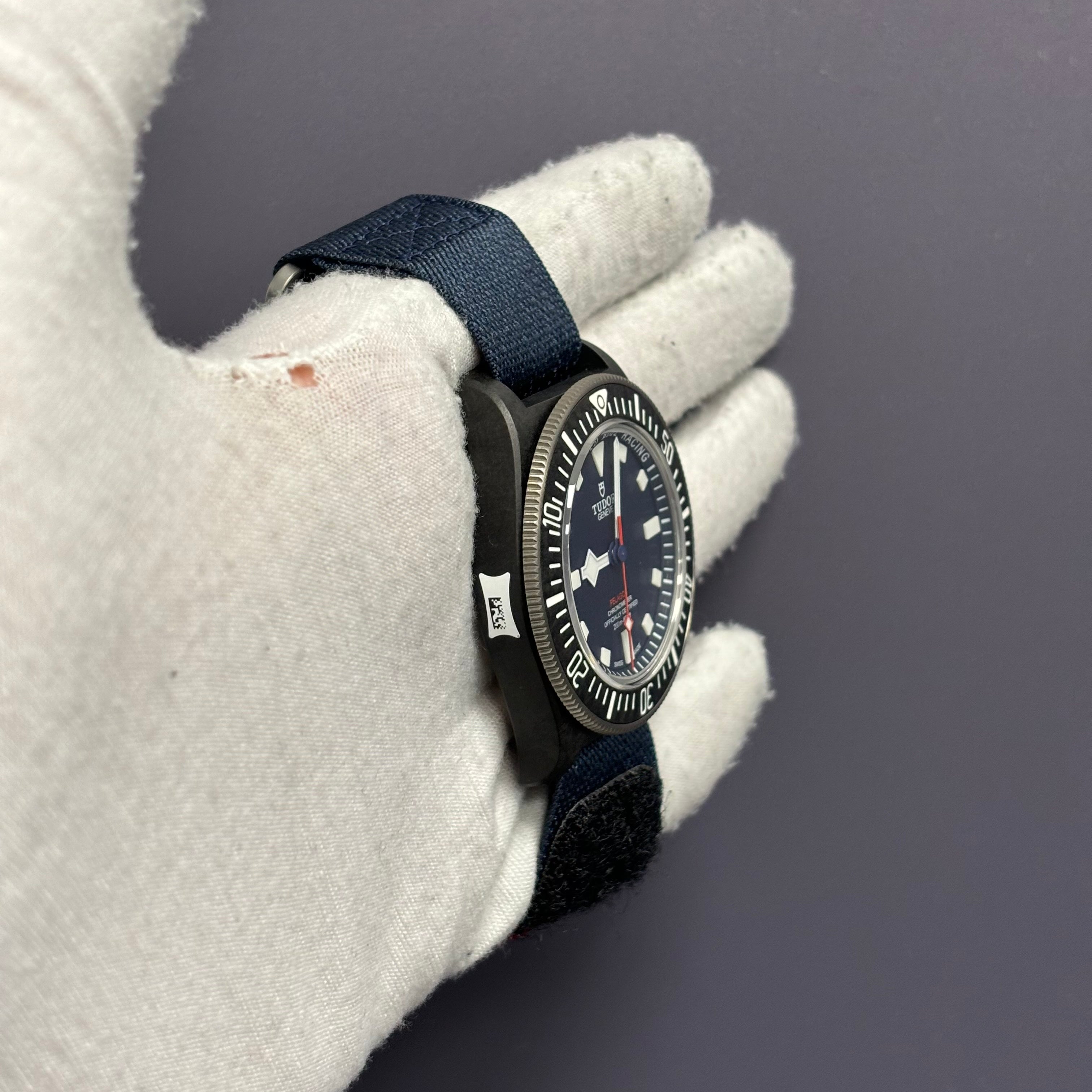 Tudor Pelagos FXD 42mm Blue Dial Watch Ref# 25707KN - Happy Jewelers Fine Jewelry Lifetime Warranty