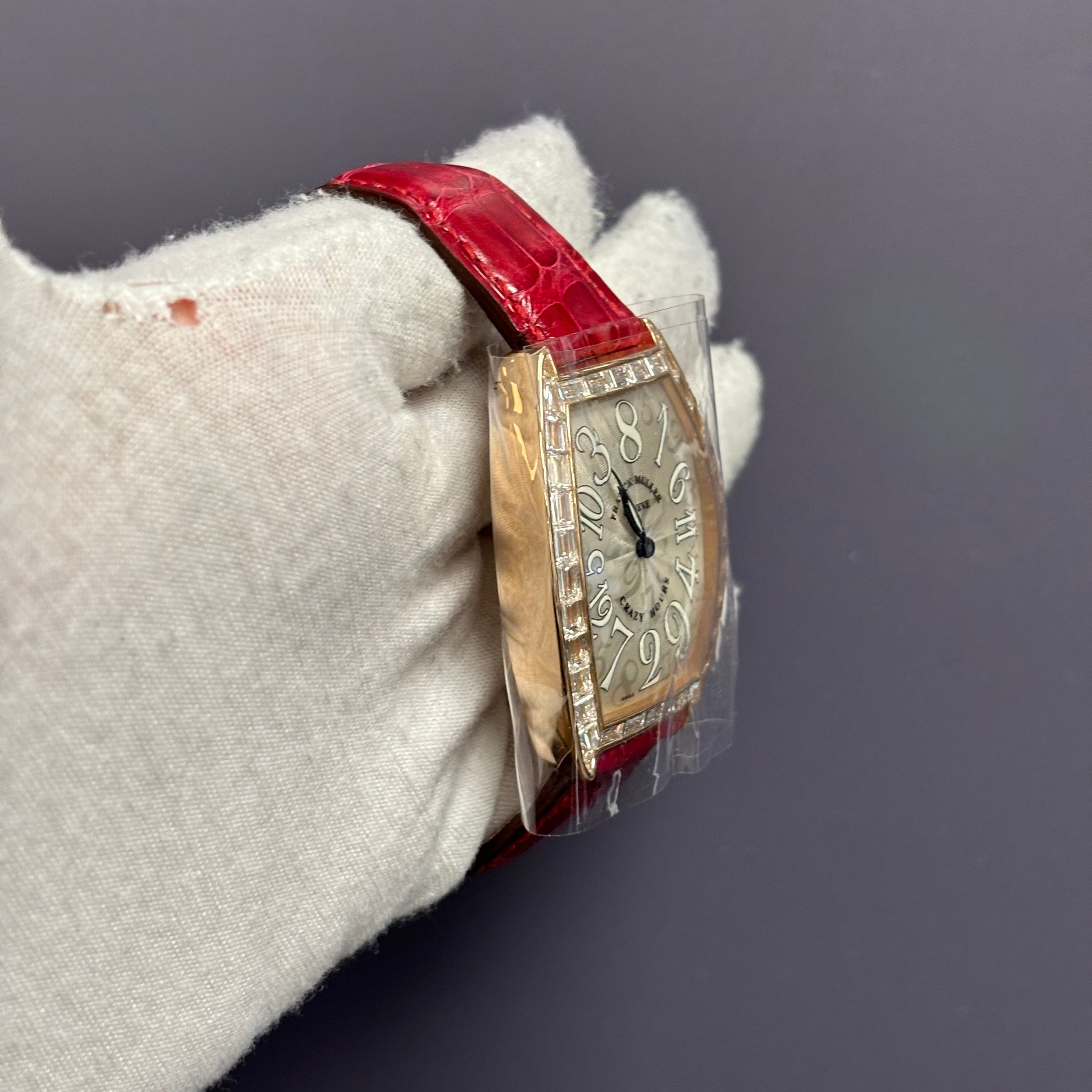 Franck Muller Cintree 34mm White Dial Watch Ref# 5850 CH D BAG - Happy Jewelers Fine Jewelry Lifetime Warranty