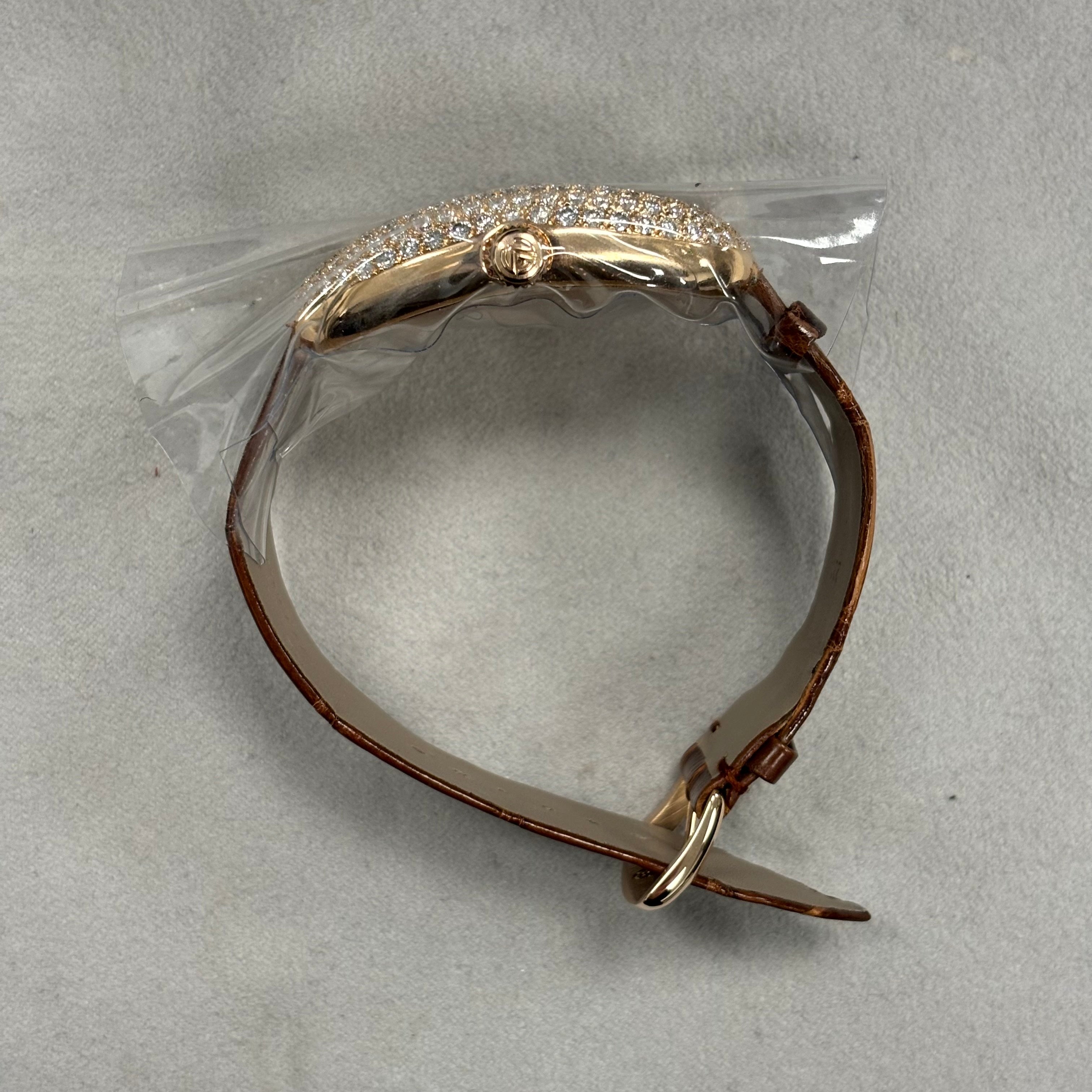 Franck Galet 37mm Pave Dial Watch Ref# 3000 H SC DT V D3 CD - Happy Jewelers Fine Jewelry Lifetime Warranty