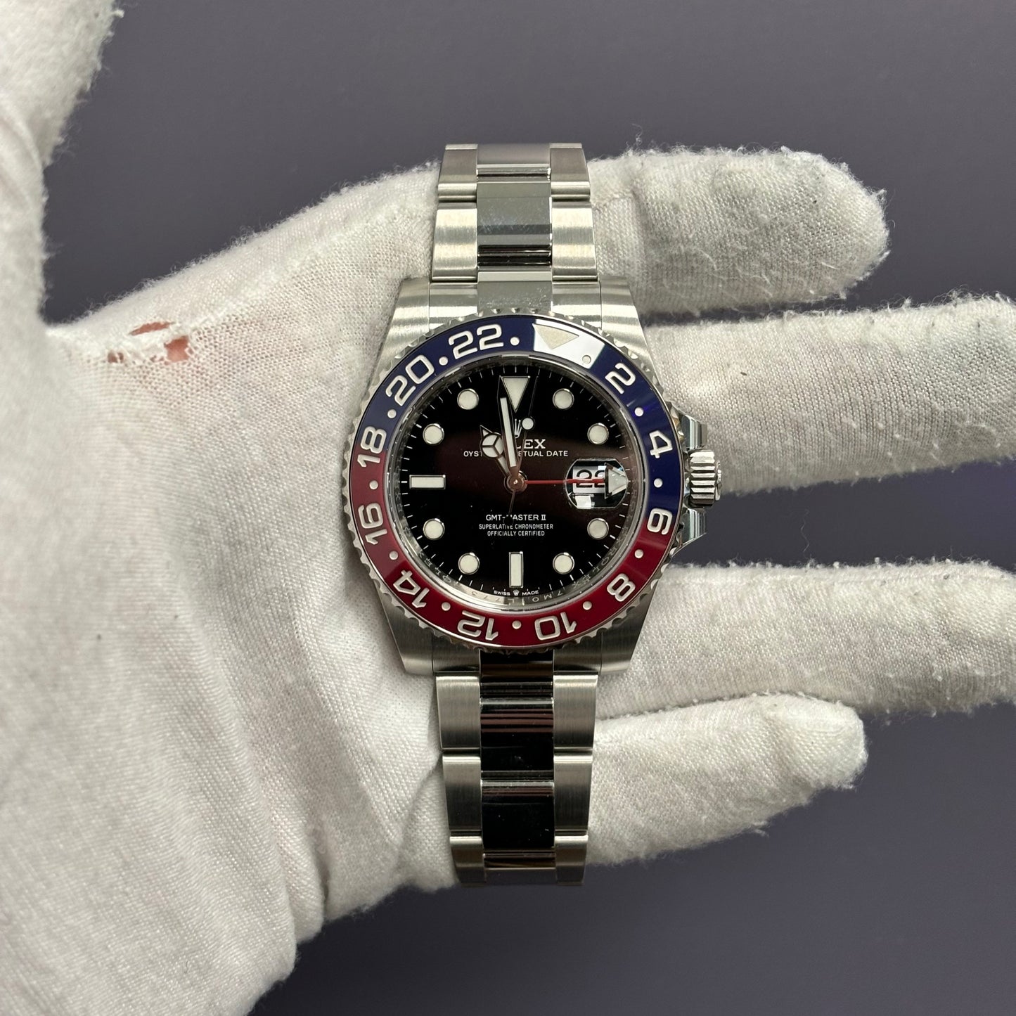 Rolex GMT Master II 40mm Black Dial Ref# 126710BLRO