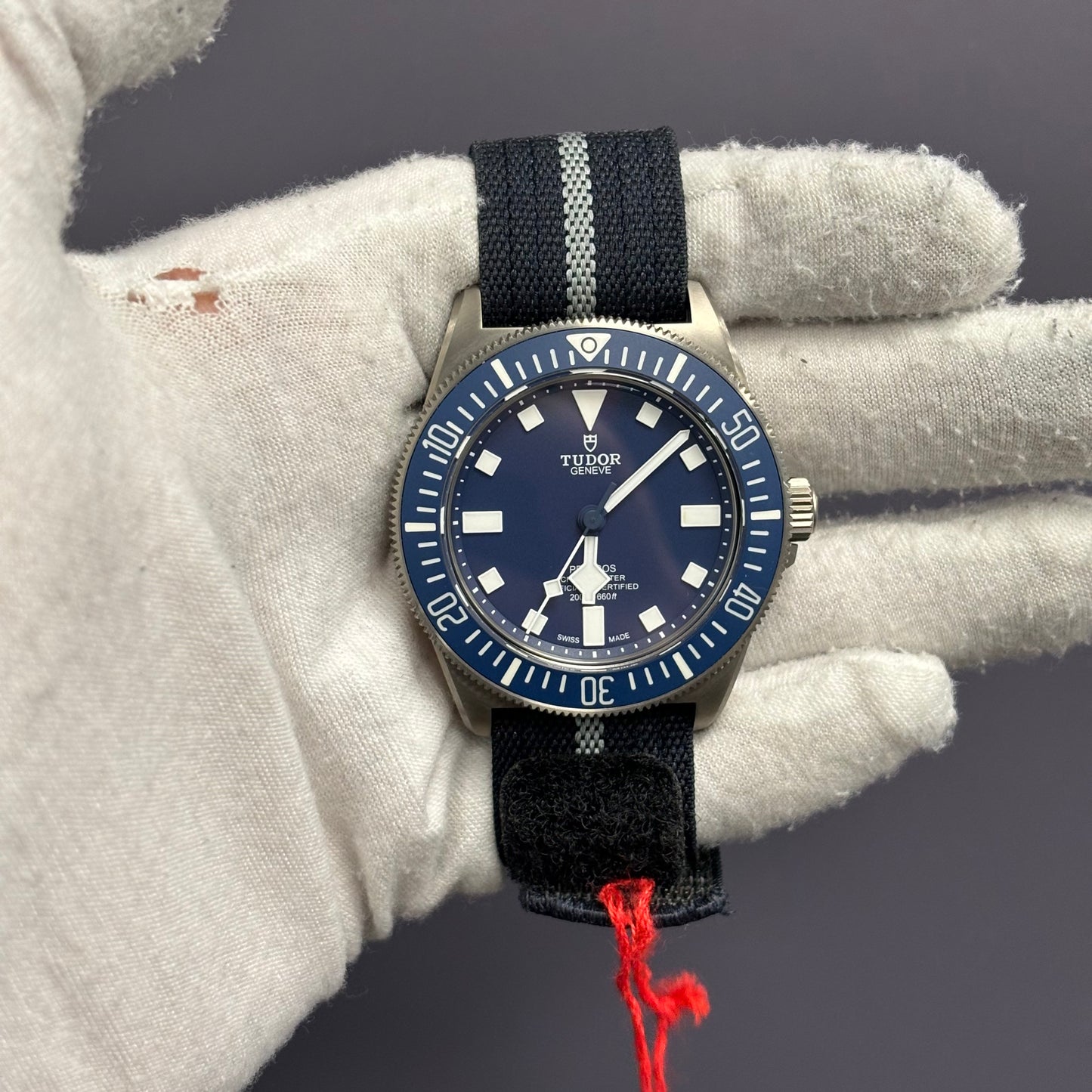 Tudor Pelagos 42mm Blue Dial Watch Ref# 25707B/24