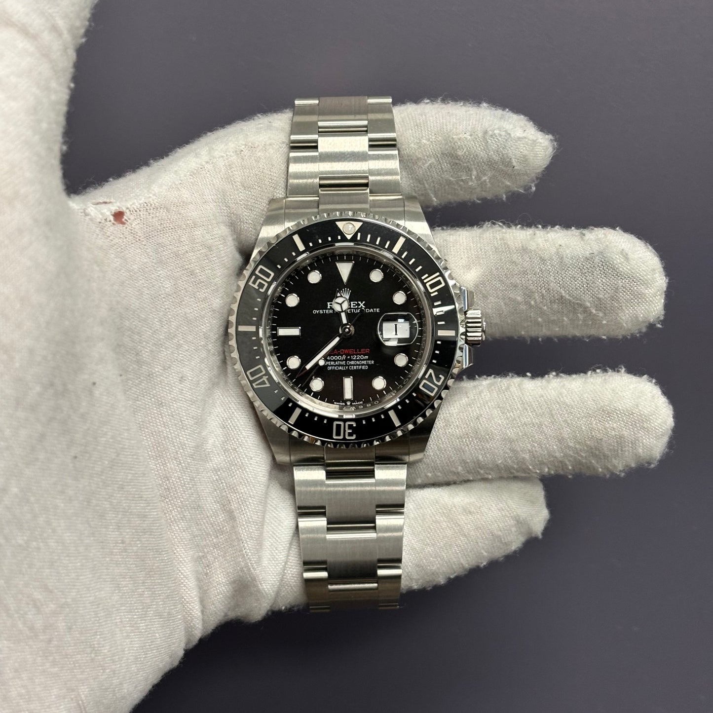 Rolex Sea-Dweller 43mm Black Dial Watch Ref# 126600