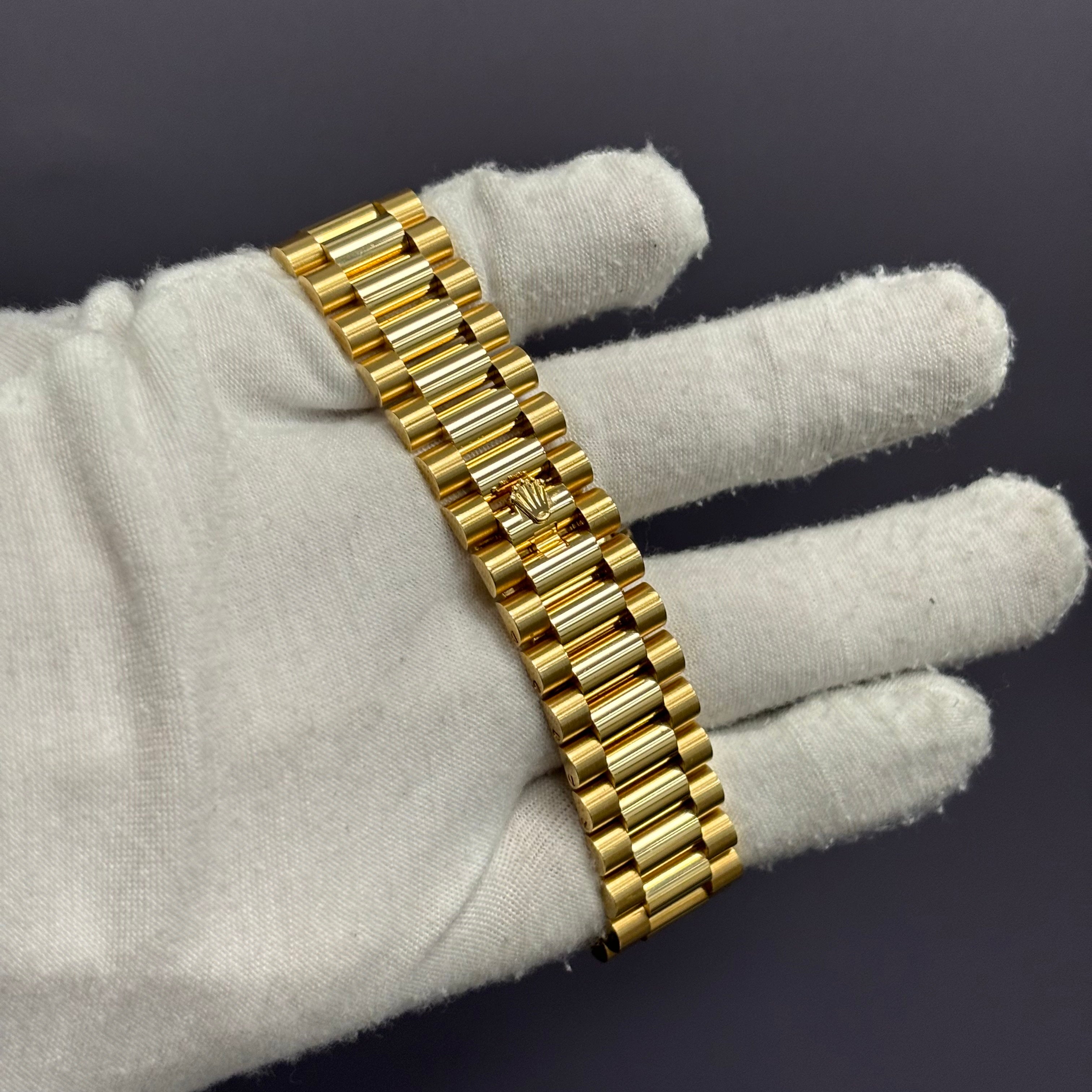 Rolex Day-Date 40mm Champagne Dial Watch Ref# 228348RBR - Happy Jewelers Fine Jewelry Lifetime Warranty