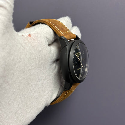 Panerai Luminor 44mm Black Dial Watch Ref# PAM00441 - Happy Jewelers Fine Jewelry Lifetime Warranty