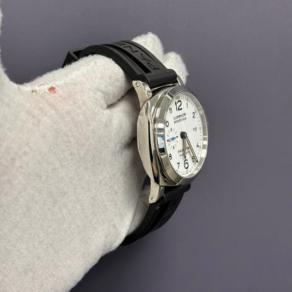 Panerai Luminor 44mm White Dial Watch Ref# PAM01499 - Happy Jewelers Fine Jewelry Lifetime Warranty