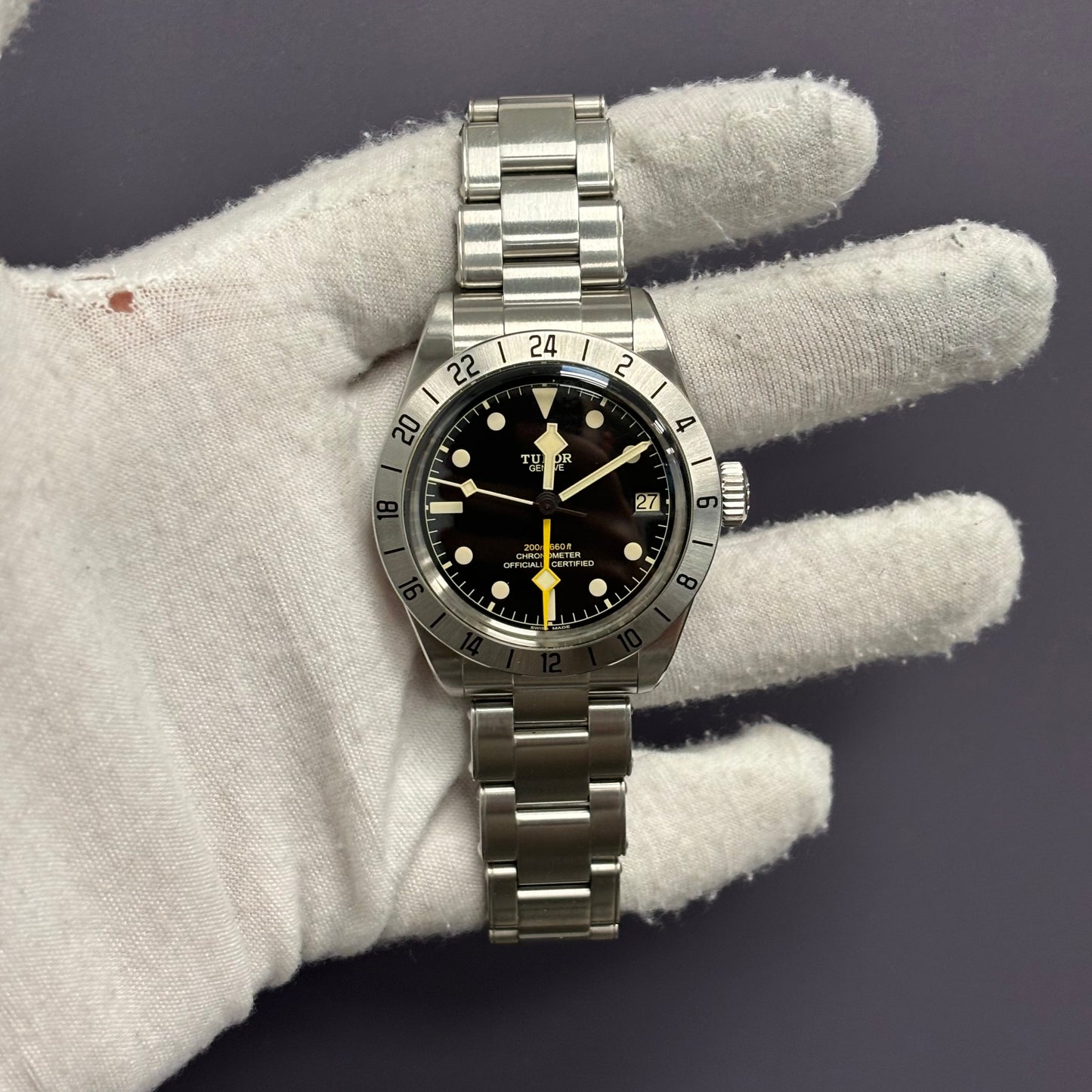 Tudor Black Bay 39mm Black Dial Watch Ref# 79470