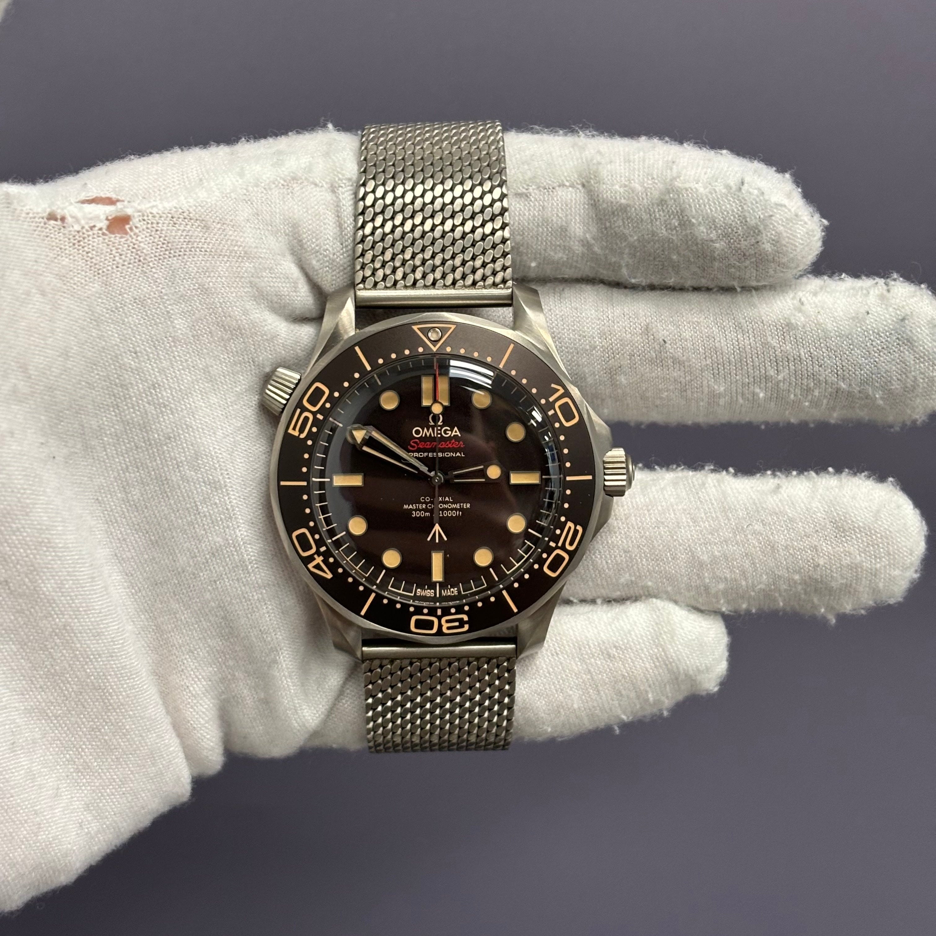 Omega Seamaster 42mm Brown Dial Watch Ref# 210.90.42.20.01.001 - Happy Jewelers Fine Jewelry Lifetime Warranty