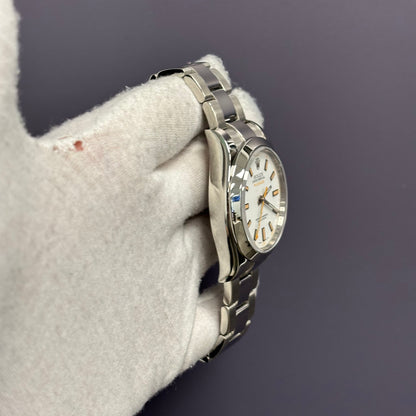Rolex Milgauss 40mm White Dial Watch Ref# 116400 - Happy Jewelers Fine Jewelry Lifetime Warranty