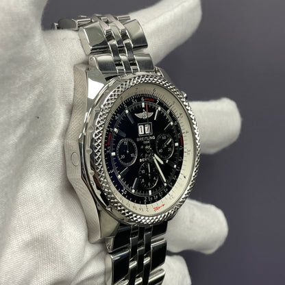 Breitling Bentley 48mm Black Dial Watch Ref# A44362 - Happy Jewelers Fine Jewelry Lifetime Warranty