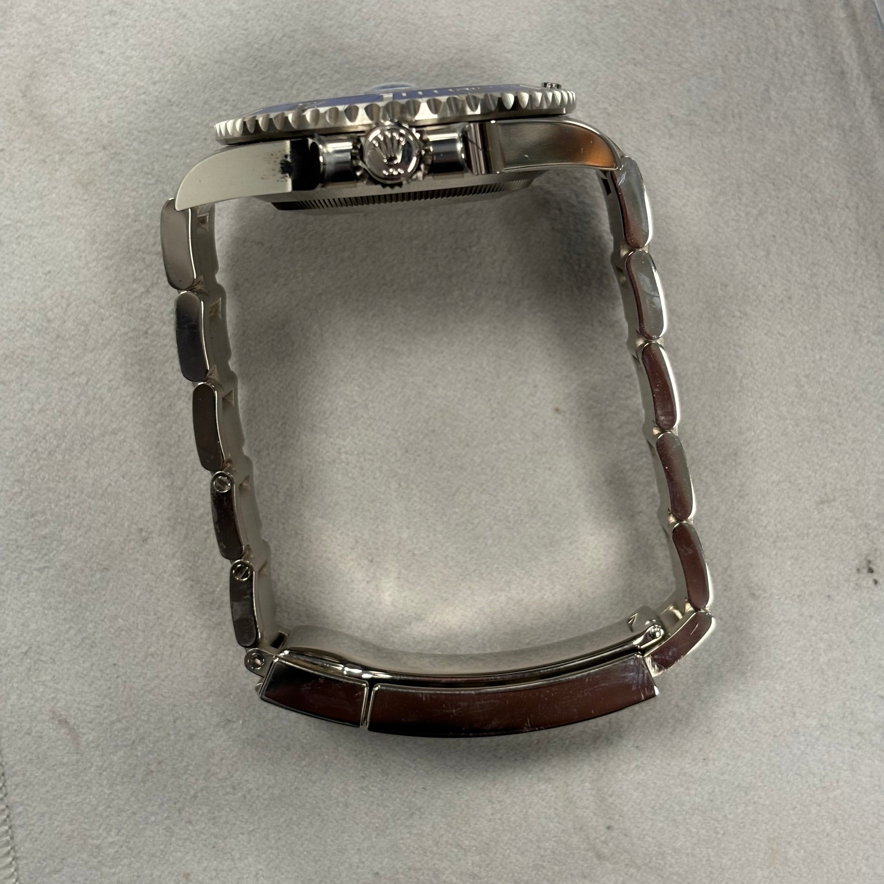 Rolex Submariner 40mm Blue Dial Watch Ref# 116619LB - Happy Jewelers Fine Jewelry Lifetime Warranty