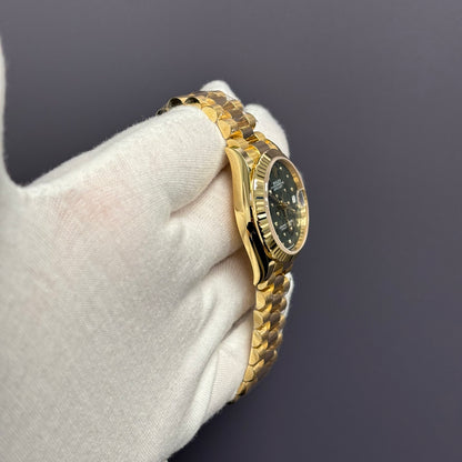 Rolex Datejust 31mm Green Dial Watch Ref# 278278 - Happy Jewelers Fine Jewelry Lifetime Warranty