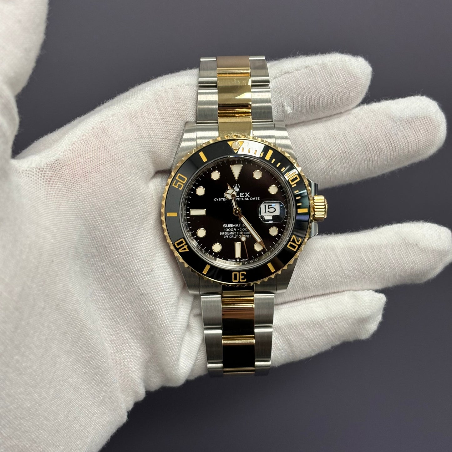 Rolex Submariner 41mm Black Dial Watch Ref# 126613LN