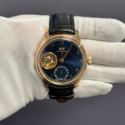 IWC Portugieser 43mm Blue Dial Watch Ref# IW546305 - Happy Jewelers Fine Jewelry Lifetime Warranty