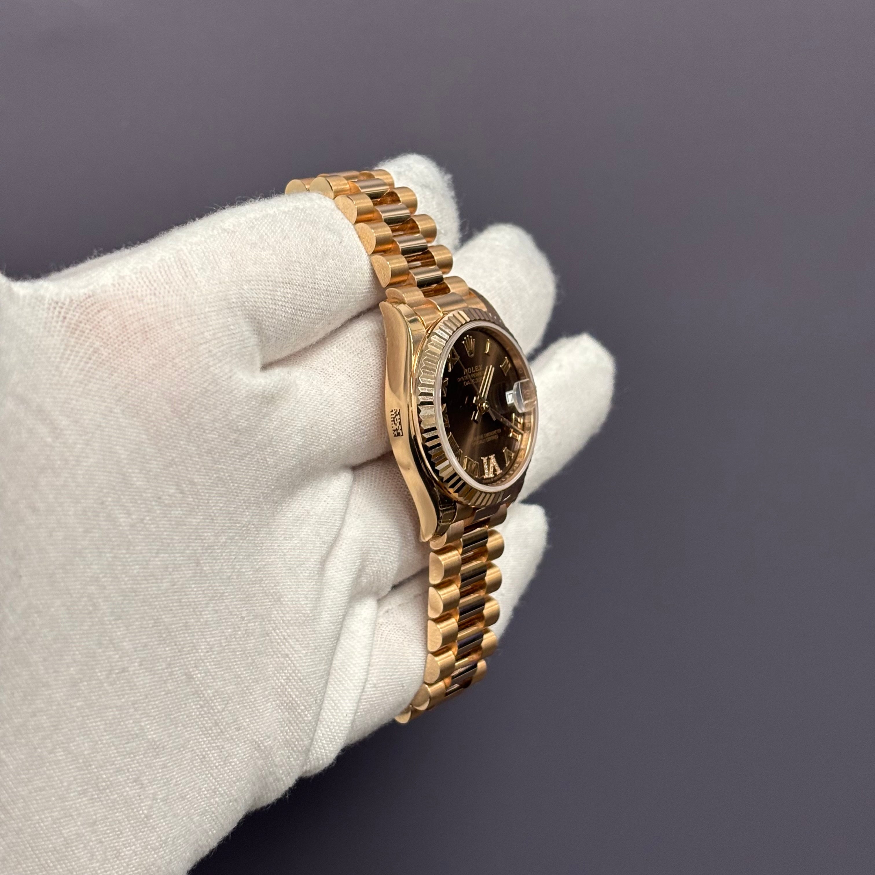 Rolex Datejust 31mm Chocolate Dial Watch Ref# 278275 - Happy Jewelers Fine Jewelry Lifetime Warranty