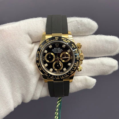 Rolex Daytona 40mm Black Dial Watch Ref# 116518LN - Happy Jewelers Fine Jewelry Lifetime Warranty