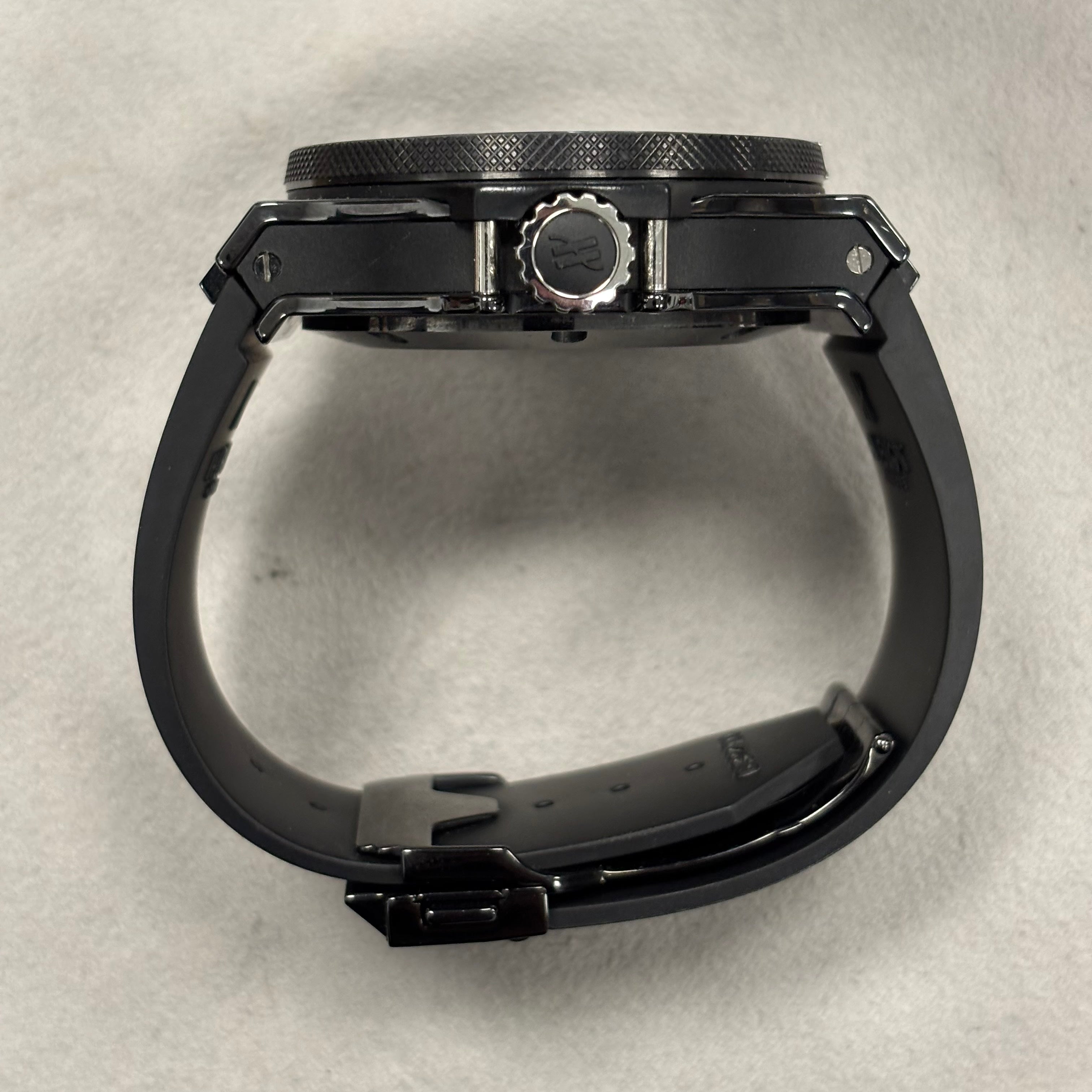 Hublot Big Bang 48mm Black Dial Watch Ref# 322.CM.1110.RX - Happy Jewelers Fine Jewelry Lifetime Warranty