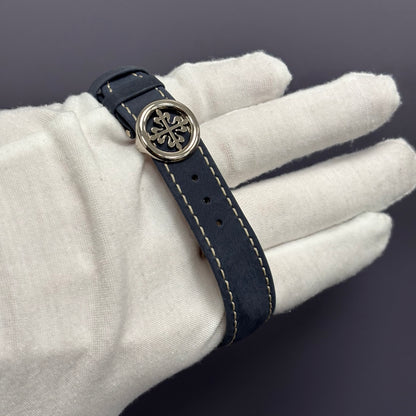 Patek Philippe Chronograph 41mm Blue Dial Watch Ref# 5172G-001 - Happy Jewelers Fine Jewelry Lifetime Warranty