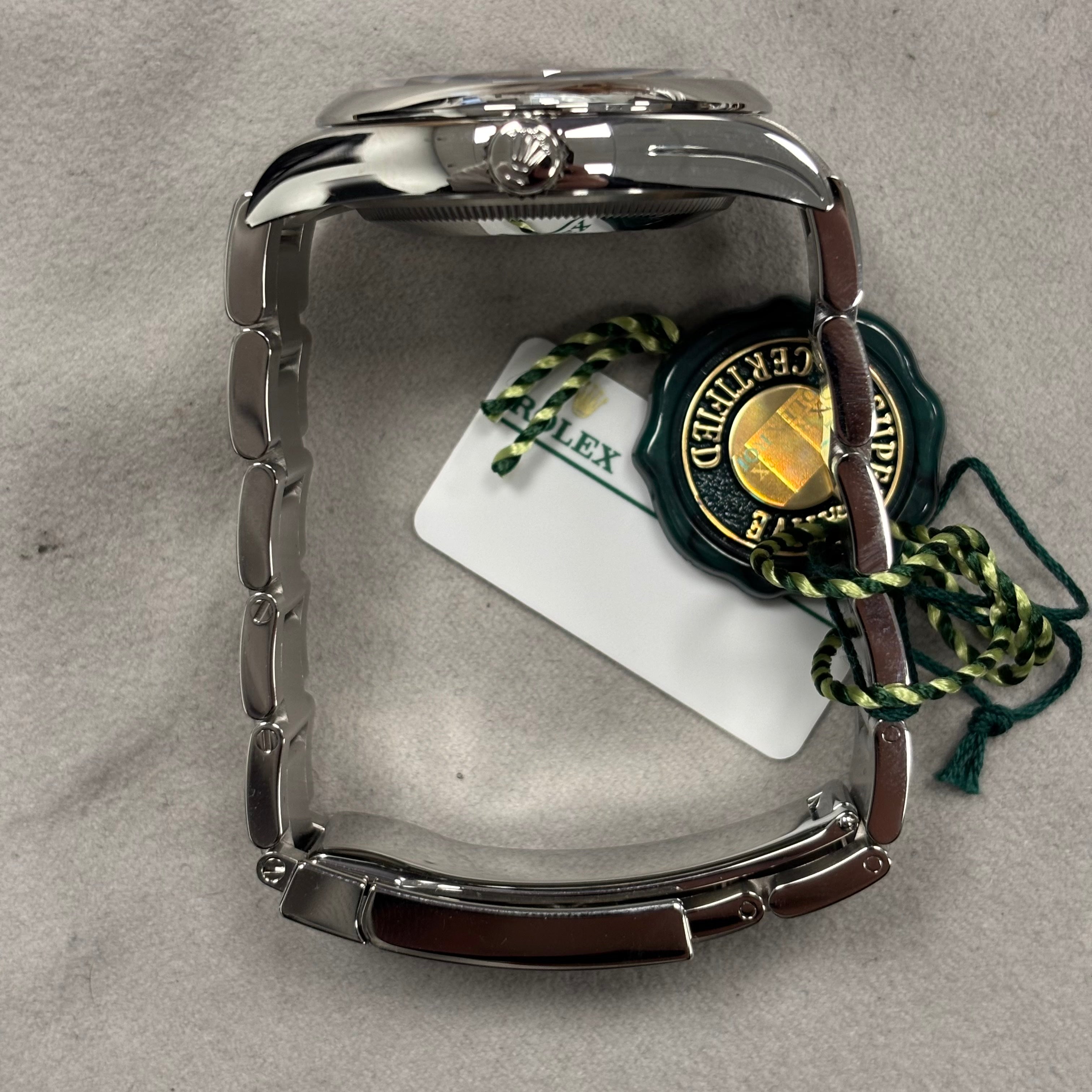 Rolex Oyster Perpetual 36mm Silver Dial Watch Ref# 126000 - Happy Jewelers Fine Jewelry Lifetime Warranty