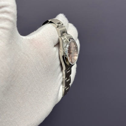 Rolex Oyster Perpetual 31mm Pink Dial Watch Ref# 277200 - Happy Jewelers Fine Jewelry Lifetime Warranty