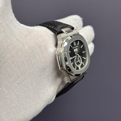 Patek Philippe Nautilus 40mm Grey Dial Watch Ref# 5726A-001 - Happy Jewelers Fine Jewelry Lifetime Warranty