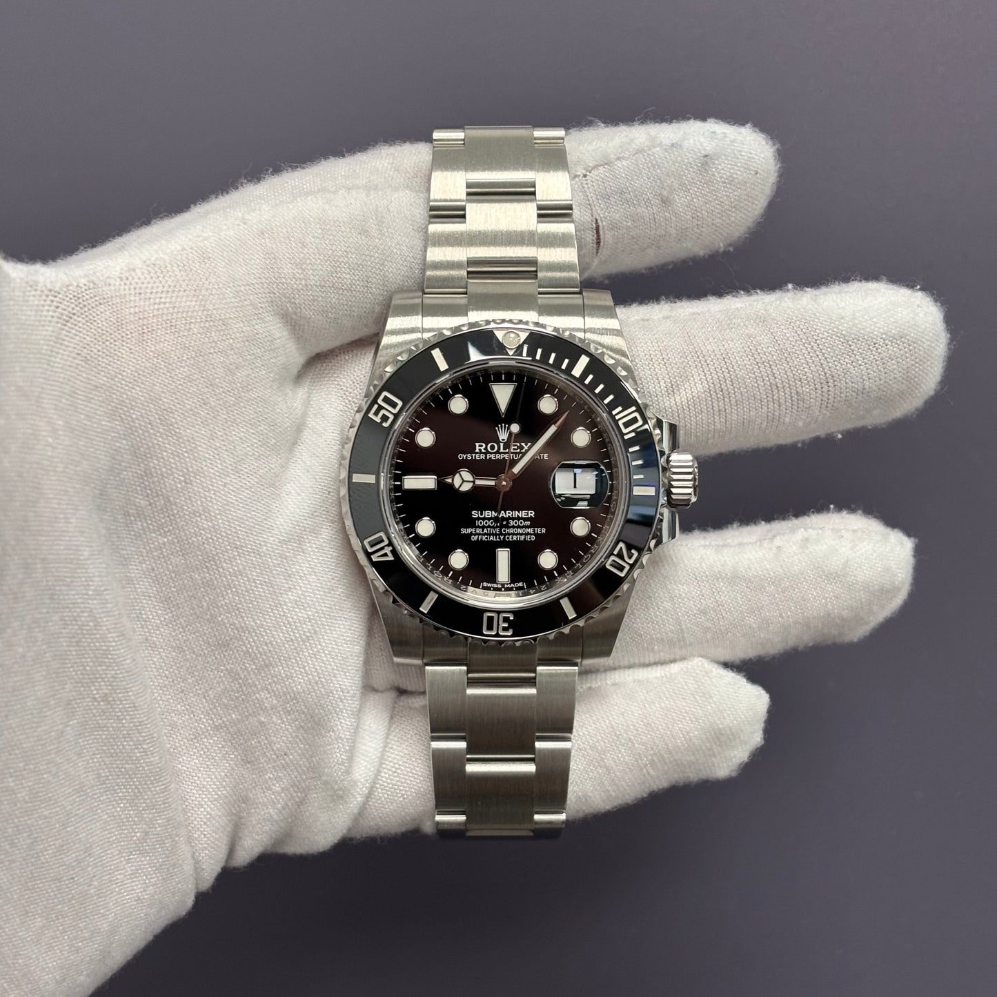 Rolex Submariner 40mm Black Dial Watch Ref# 116610LN