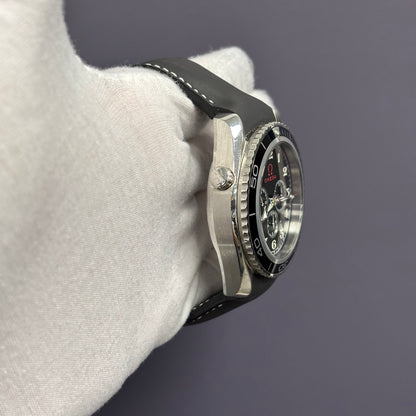 Omega Seamaster 45.5mm Black Dial Watch Ref# 222.32.46.50.01.001 - Happy Jewelers Fine Jewelry Lifetime Warranty