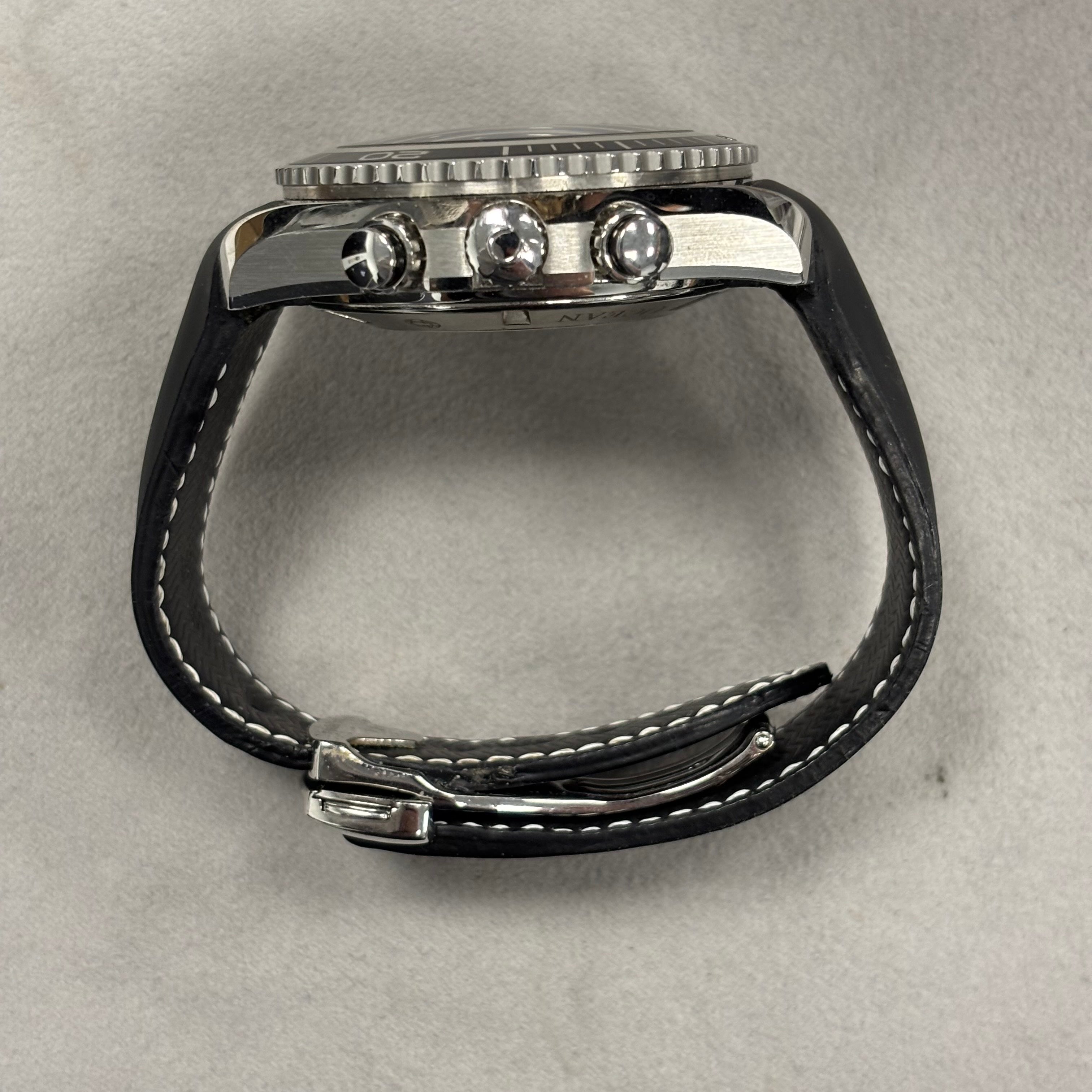 Omega Seamaster 45.5mm Black Dial Watch Ref# 222.32.46.50.01.001 - Happy Jewelers Fine Jewelry Lifetime Warranty