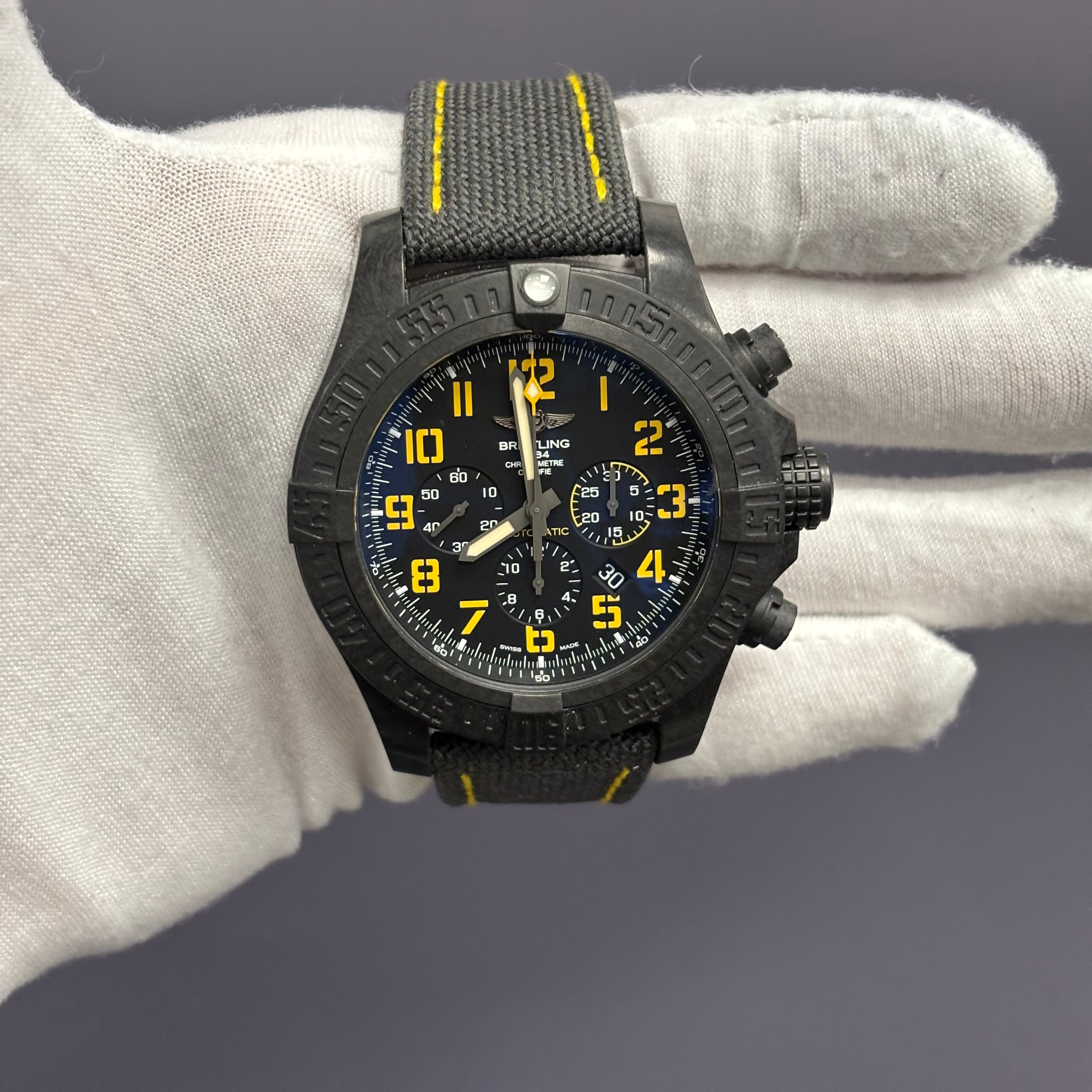 Breitling Avenger 50mm Black Dial Watch Ref# XB0170E4-BF29-257S - Happy Jewelers Fine Jewelry Lifetime Warranty