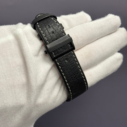 JeanRichard Chronoscope 44mm Carbon Dial Watch Ref# 65120 - Happy Jewelers Fine Jewelry Lifetime Warranty