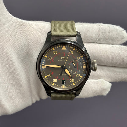 IWC Big Pilot 48mm Grey Dial Watch Ref# IW5029-02 - Happy Jewelers Fine Jewelry Lifetime Warranty