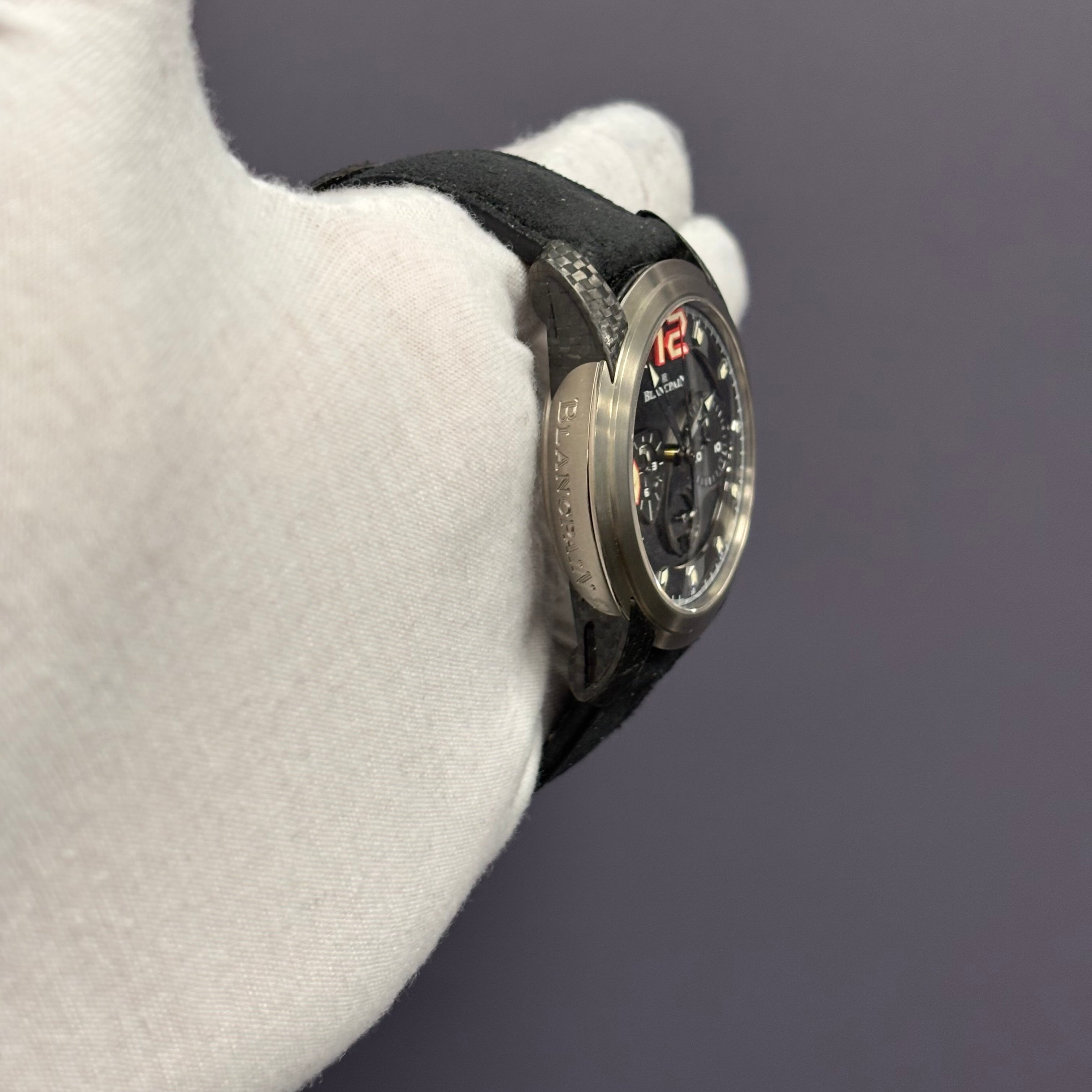 Blancpain L-Evolution 43.5mm Black Dial Watch Ref# 8885F-1203-52B - Happy Jewelers Fine Jewelry Lifetime Warranty