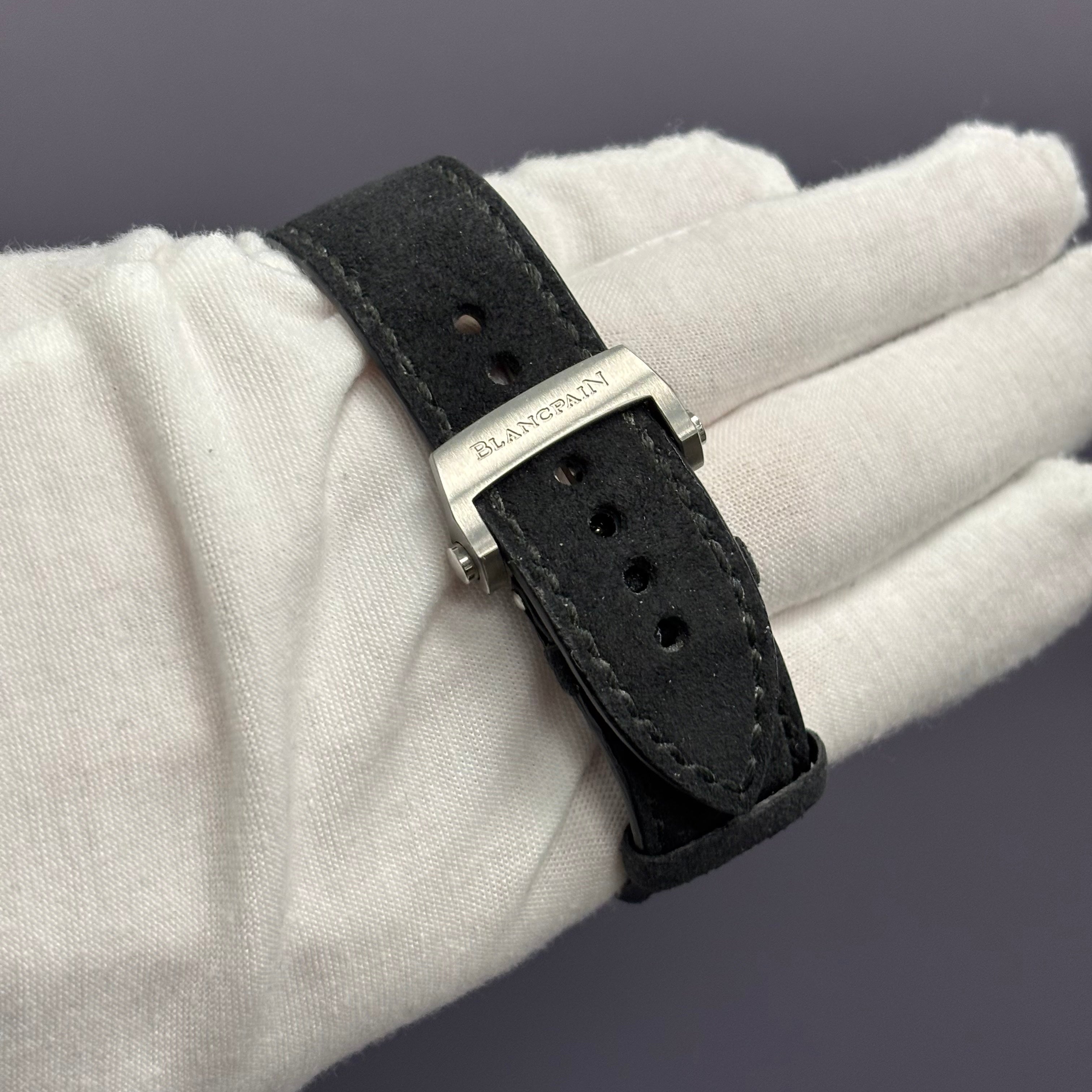 Blancpain L-Evolution 43.5mm Black Dial Watch Ref# 8885F-1203-52B - Happy Jewelers Fine Jewelry Lifetime Warranty