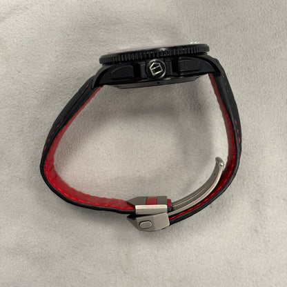 Tag Heuer Carrera 43mm Black Dial Watch Ref# CAV5185.FC6257 - Happy Jewelers Fine Jewelry Lifetime Warranty