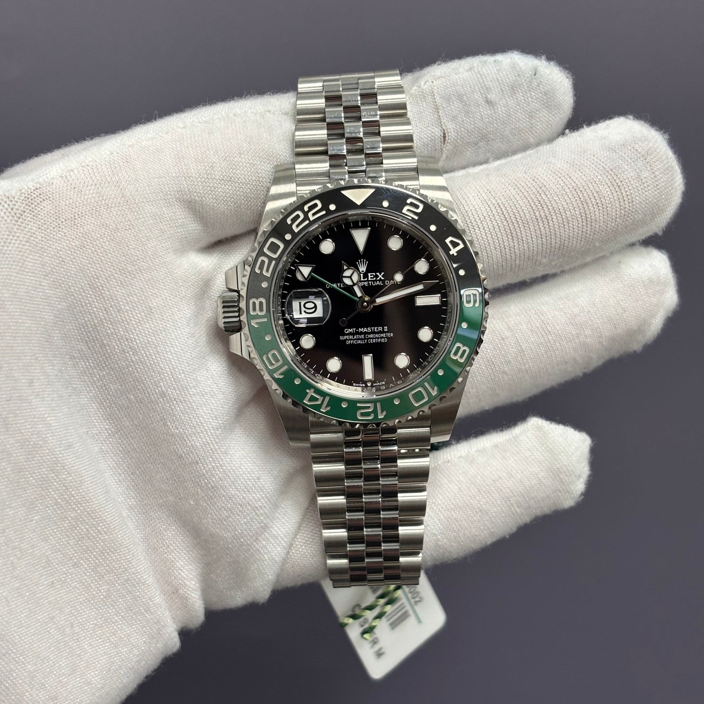 Rolex GMT-Master II 40mm Black Dial Watch Ref# 126720VTNR