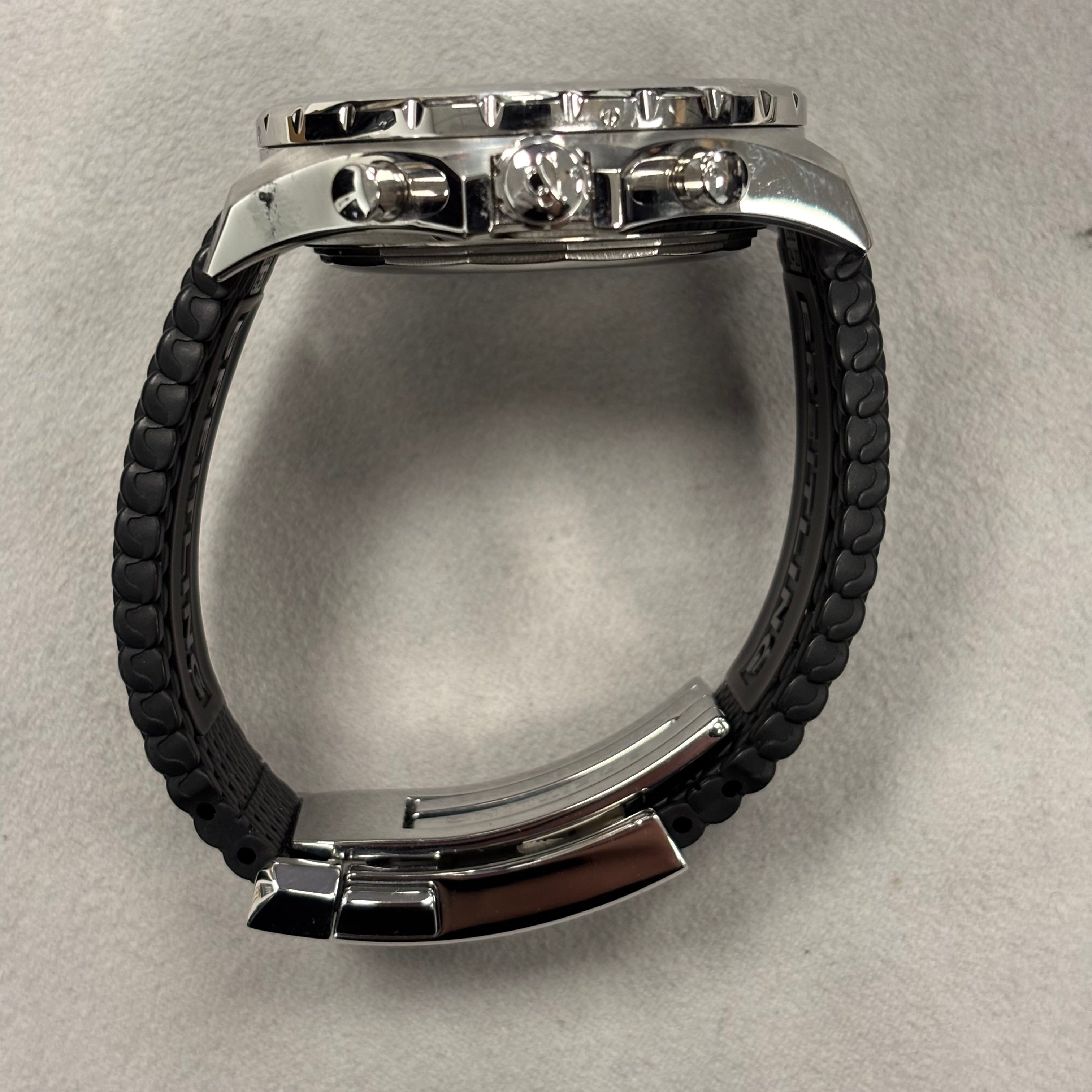 Breitling Bentley 49mm Carbon Dial Watch Ref# AB0220 - Happy Jewelers Fine Jewelry Lifetime Warranty