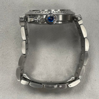 Cartier Pasha De Cartier 38mm White Dial Watch Ref# 2378 - Happy Jewelers Fine Jewelry Lifetime Warranty