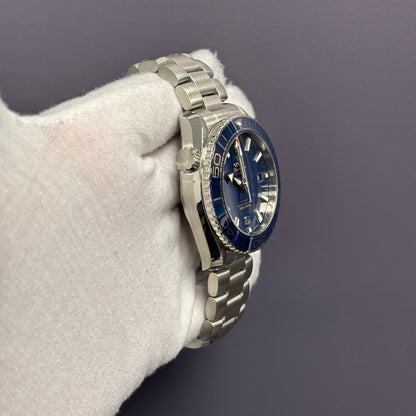 Omega Seamaster 43.5mm Blue Dial Watch Ref# 215.30.44.21.03.001 - Happy Jewelers Fine Jewelry Lifetime Warranty