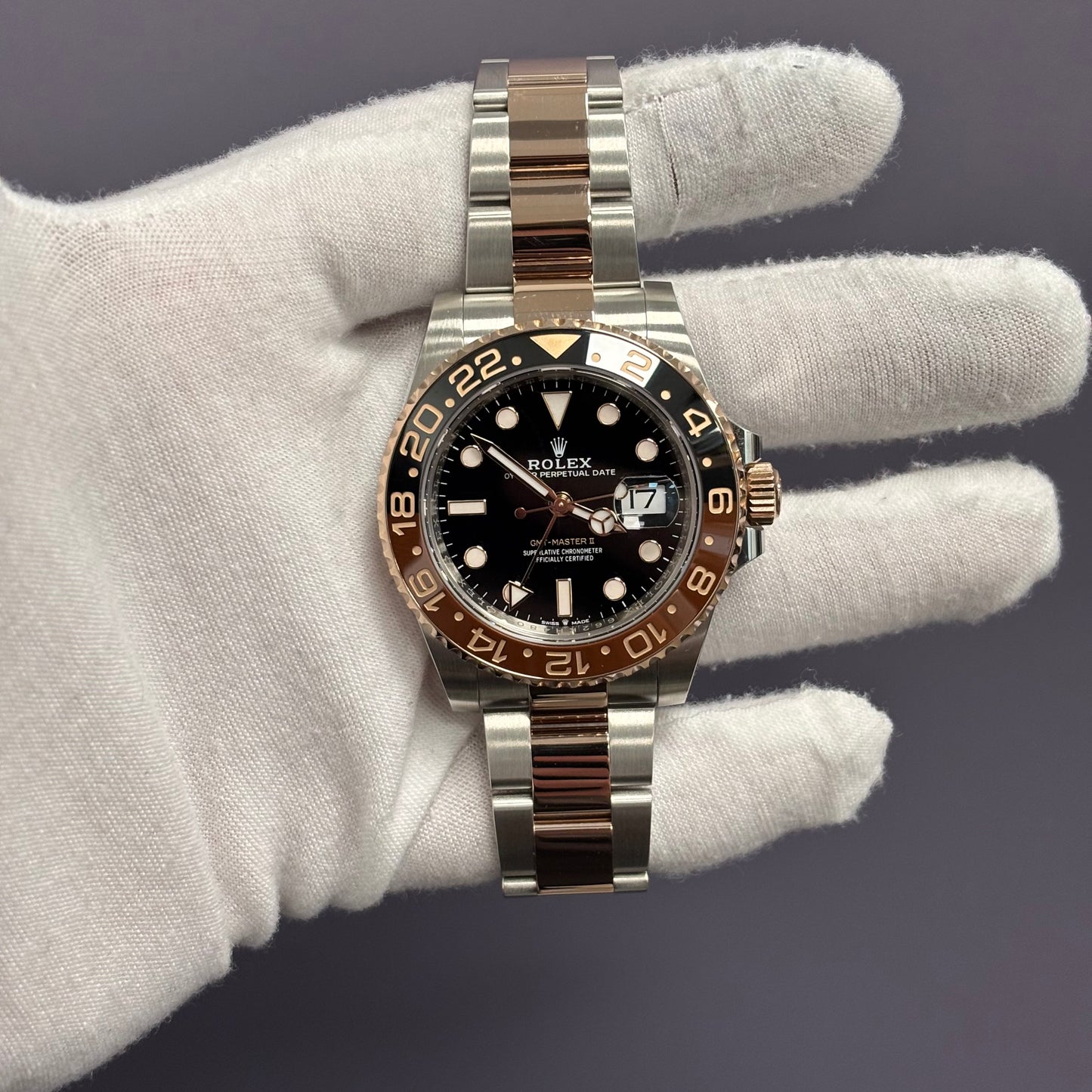 Rolex GMT-Master II 40mm Black Dial Watch Ref# 126711CHNR