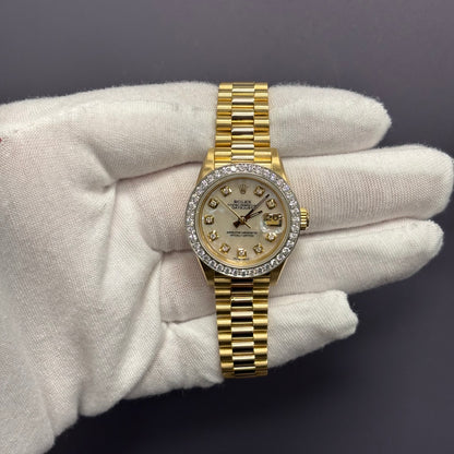 Rolex Datejust 26mm MOP Watch Dial Watch Ref# 69178 - Happy Jewelers Fine Jewelry Lifetime Warranty