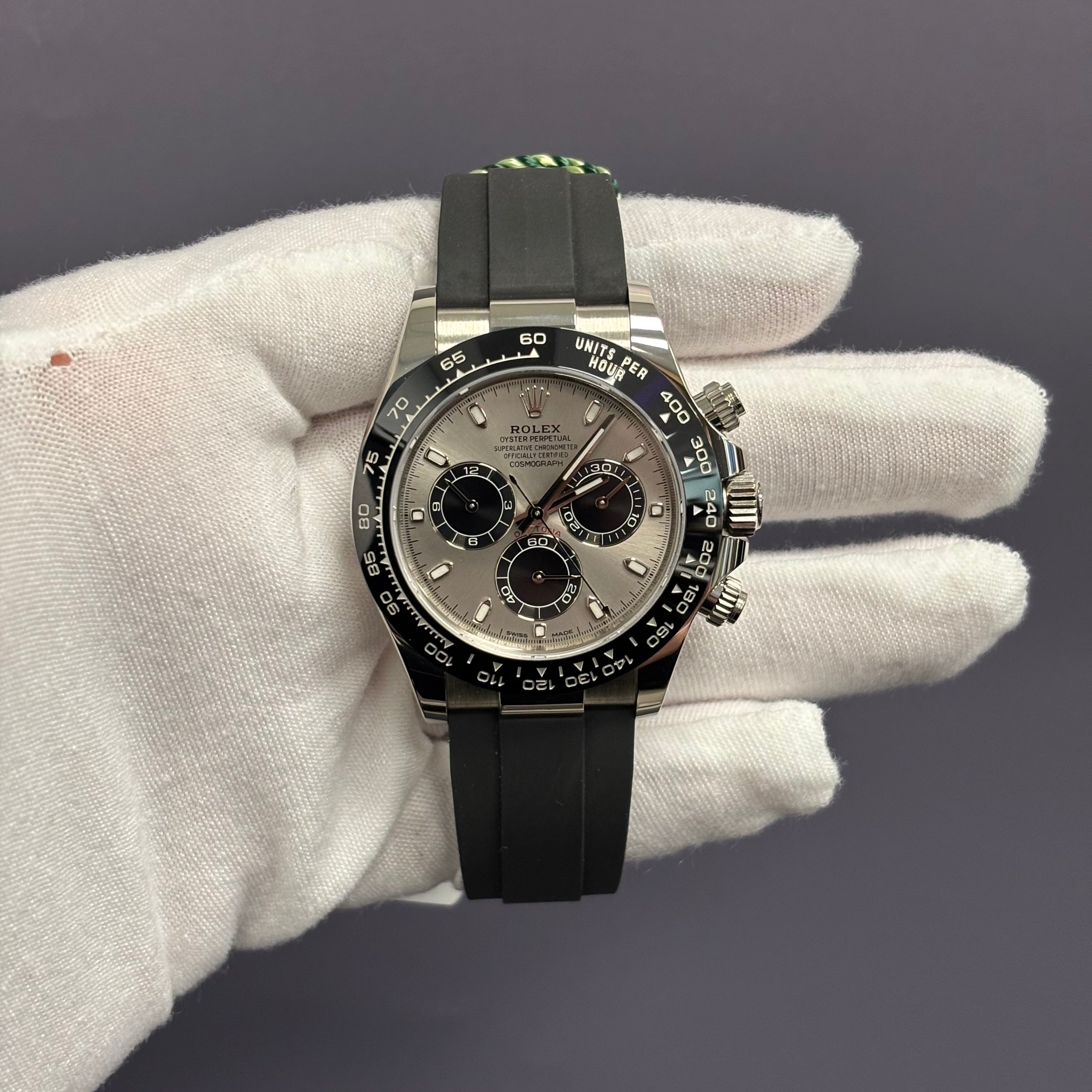 Rolex Daytona 40mm Silver Dial Ref# 116519LN - Happy Jewelers Fine Jewelry Lifetime Warranty