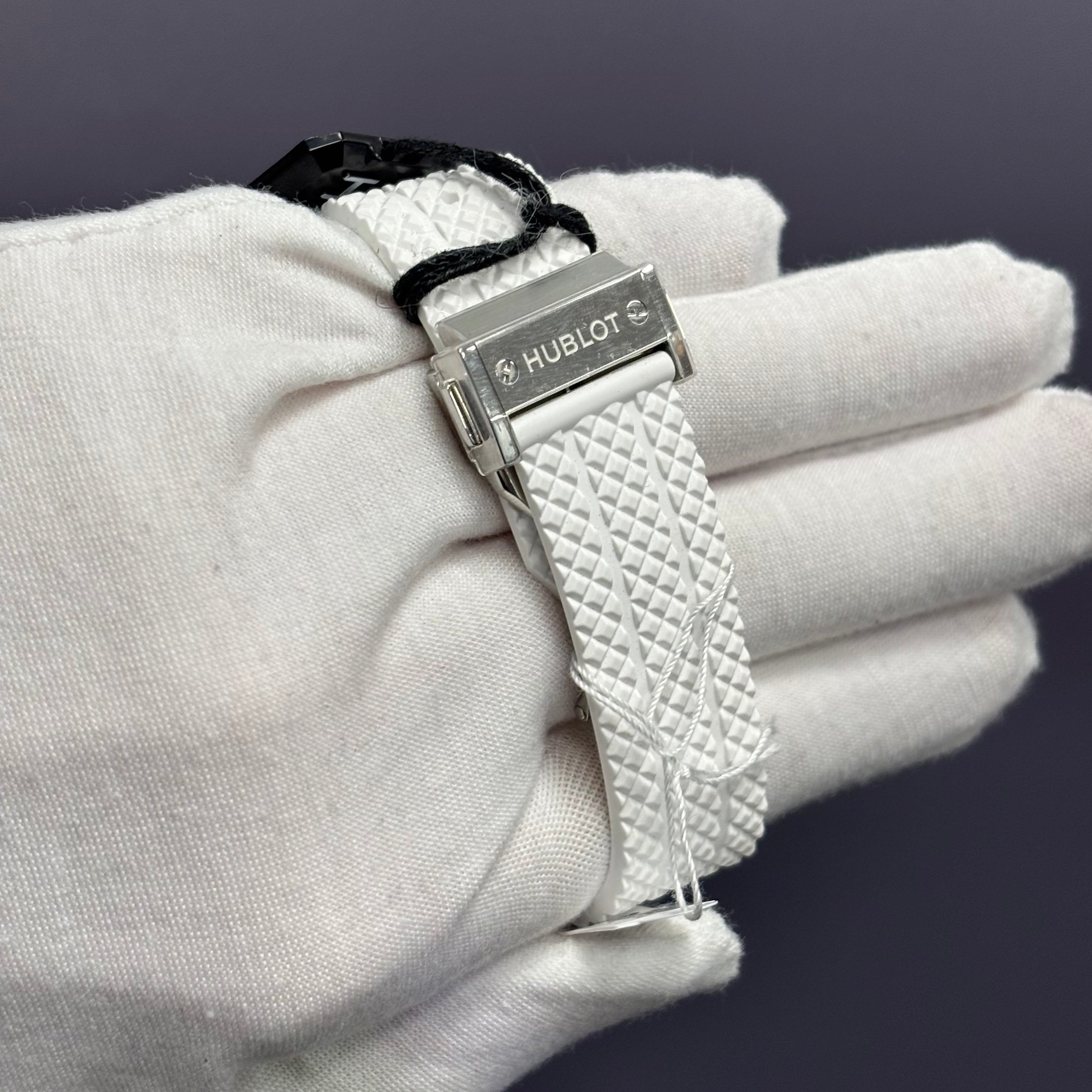 Hublot Big Bang 44mm White Dial Watch Ref# 342.SE.230.RW - Happy Jewelers Fine Jewelry Lifetime Warranty