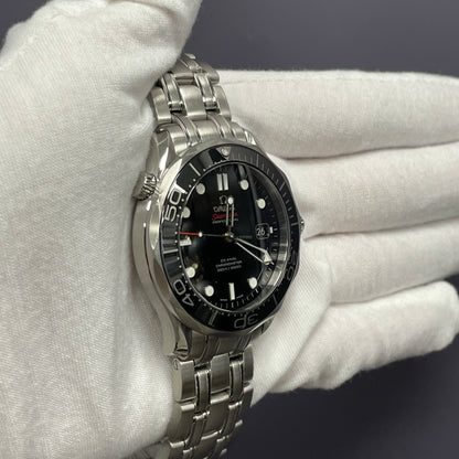 Omega Seamaster 41mm Black Dial Ref# 212.30.41.20.01.003 - Happy Jewelers Fine Jewelry Lifetime Warranty