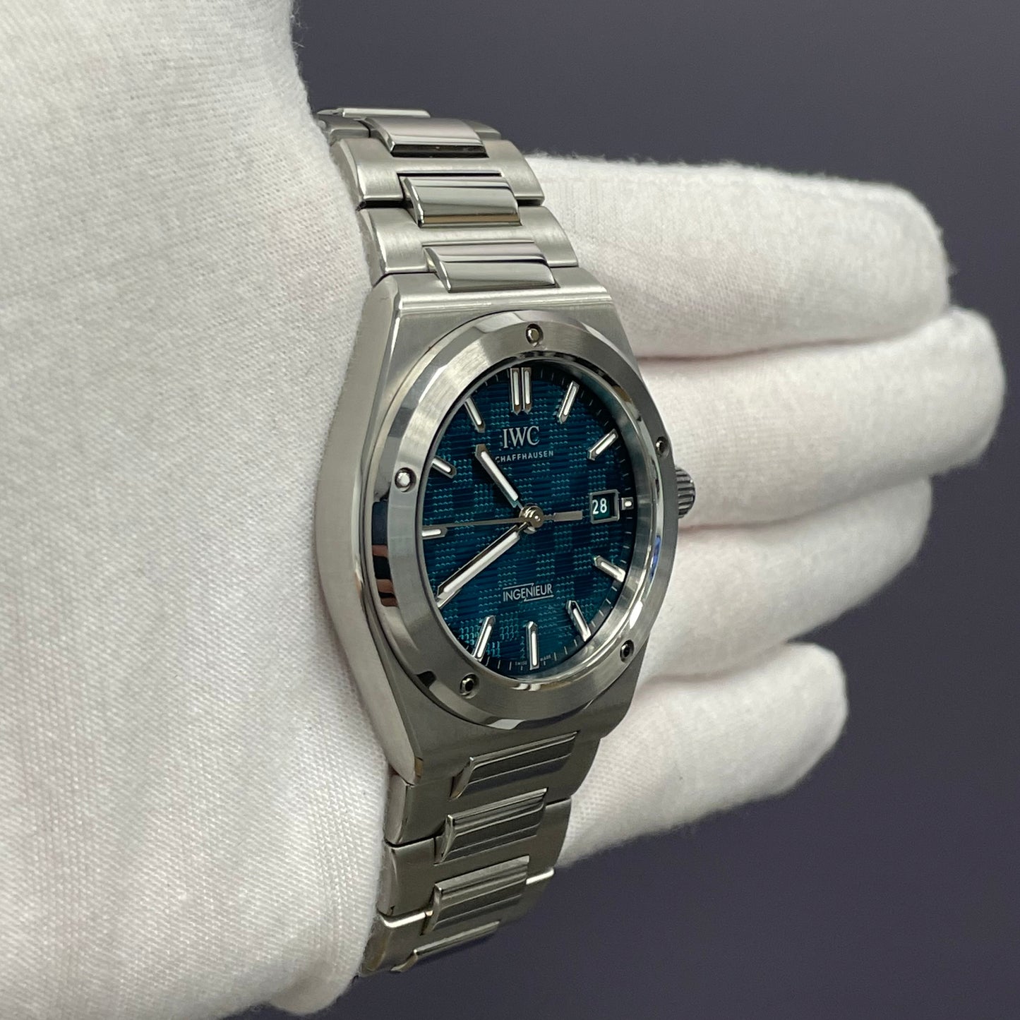 IWC Ingenieur 40mm Blue Dial Watch Ref# IW328903