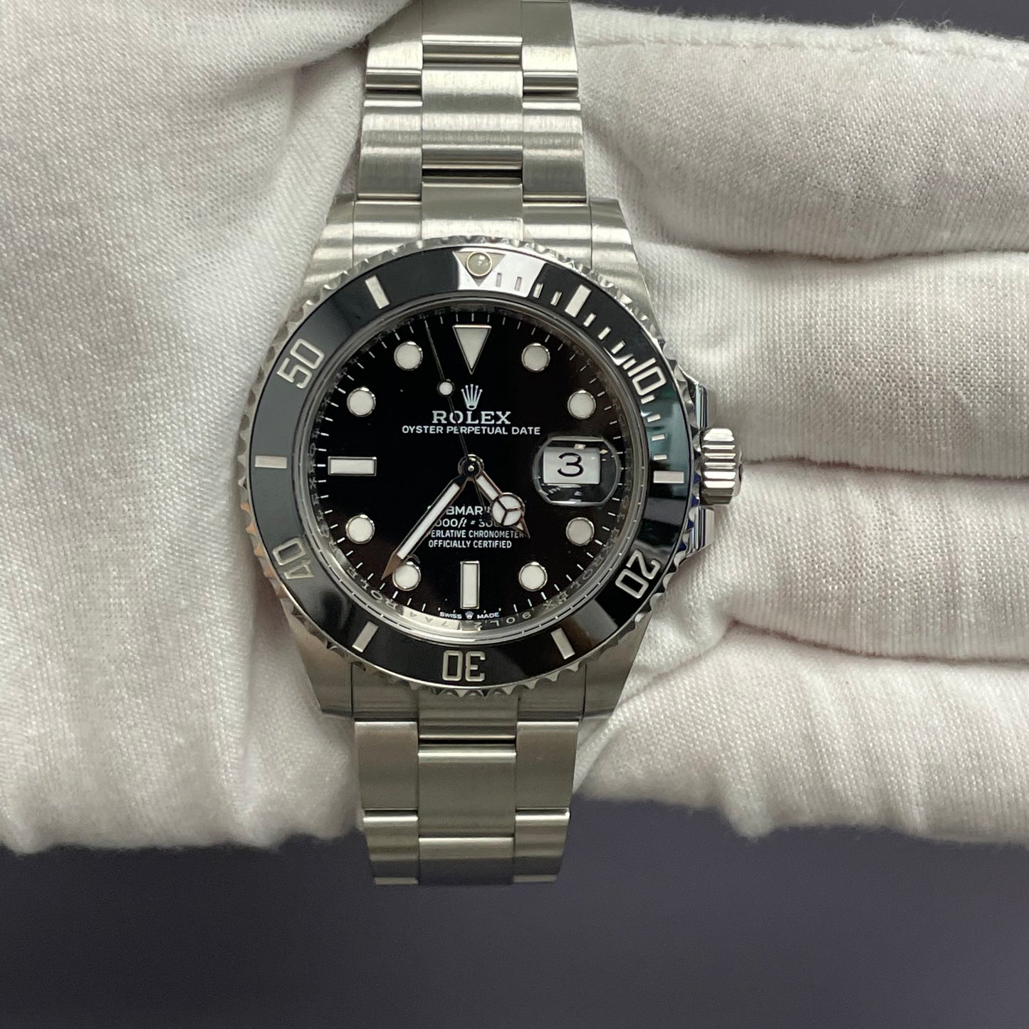 Rolex Submariner 41mm Black Dot Dial Watch Ref# 126610LN