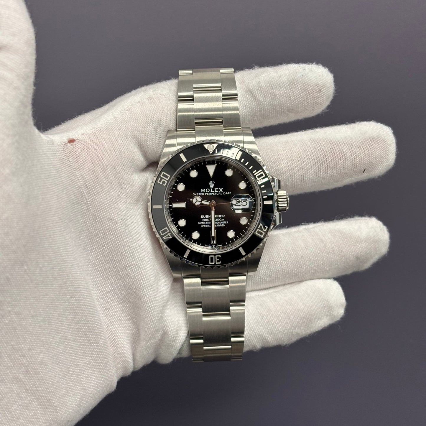 Rolex Submariner 41mm Black Dot Dial Watch Ref# 126610LN