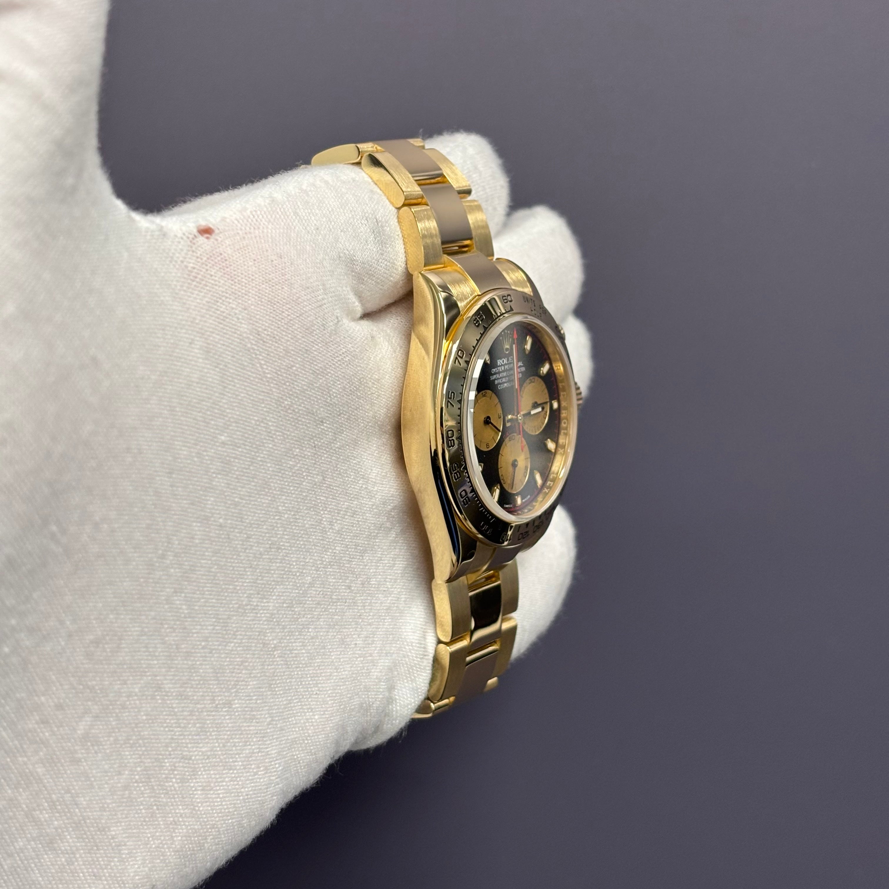 Rolex Daytona 40mm Champagne Dial Watch Ref# 116508 - Happy Jewelers Fine Jewelry Lifetime Warranty