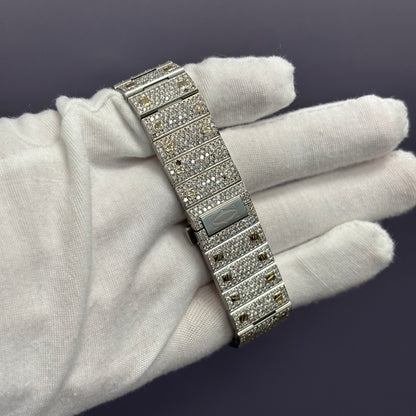 Cartier Santos 40mm Pave Dial Watch Ref# WSSA0009 - Happy Jewelers Fine Jewelry Lifetime Warranty